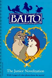 Cover of: Balto: the junior novelization