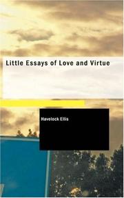 Cover of: Little Essays of Love and Virtue