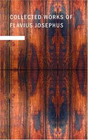 Cover of: Collected Works of Flavius Josephus