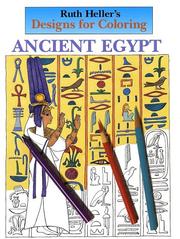 Cover of: Designs for Coloring: Ancient Egypt (Designs for Coloring)