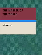 Cover of: The Master of the World (Large Print Edition) by Jules Verne