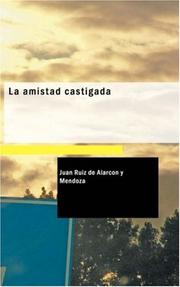Cover of: La amistad castigada