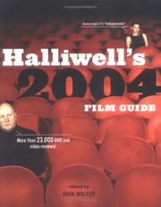 Cover of: Halliwell's Film Guide 2004 (Halliwell's Film & Video Guide)