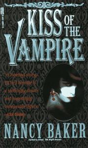 Cover of: Kiss of the Vampire by Nancy Baker