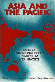 Cover of: Asia and the Pacific: Issues of Educational Policy Curriculum and Practice