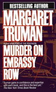 Cover of: Murder on Embassy Row (Capital Crime Mysteries)