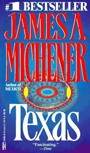 Texas by James A. Michener