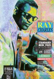Cover of: Songs Made Famous by Ray Charles