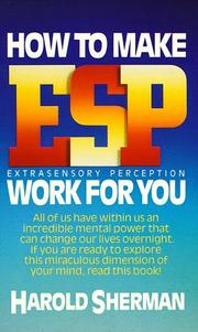 Cover of: How to Make ESP Work for You