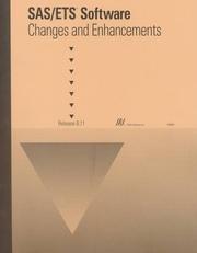 Cover of: Sas/Ets Software: Changes and Enhancements, Release 6.11