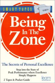 Cover of: Being in the Zone (Smart Tapes)