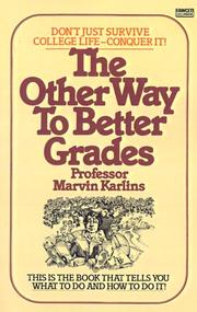 Cover of: The Other Way to Better Grades