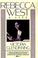 Cover of: Rebecca West