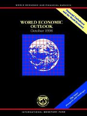 World economic outlook by International Monetary Fund.