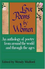 Cover of: Love poems by women