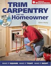 Cover of: Trim Carpentry for the Homeowner