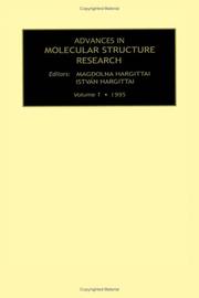 Cover of: Advances in Molecular Structure Research, Volume 1 (Advances in Molecular Structure Research)