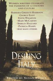 Cover of: Desiring Italy by Susan Cahill