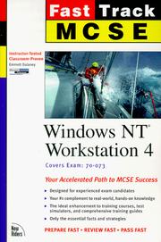 Cover of: MCSE Fast Track: Windows NT Workstation 4