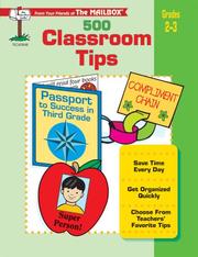 Cover of: 500 Classroom Tips Grades 2-3, The Mailbox