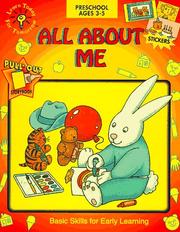 Cover of: All About Me (Learn Today for Tomorrow Preschool Workbook)
