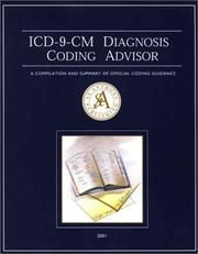 Cover of: ICD-9-CM Diagnosis Coding Advisor, 2002 | St. Anthony Publishing