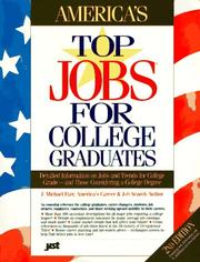 Cover of: America's Top Jobs for College Graduates
