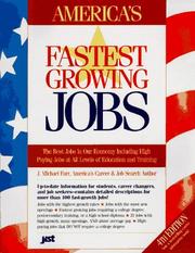 Cover of: America's Fastest Growing Jobs (America's 101 Fastest Growing Jobs)