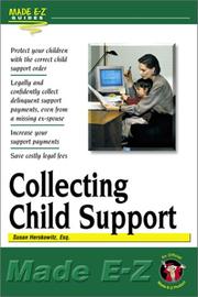 Cover of: Collecting Child Support (Made E-Z)