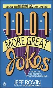 Cover of: 1001 More Great Jokes: From the Rib-Tickling to the Unblushing (Signet)