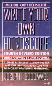 Cover of: Write your own horoscope