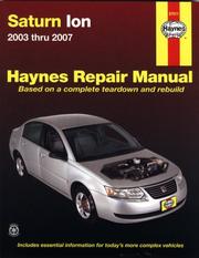 Cover of: Saturn Ion 2003-2007 (Automotive Repair Manual)