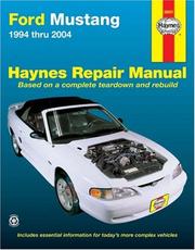 Cover of: Ford Mustang: 1994 thru 2004 (Haynes Automotive Repair Manual)