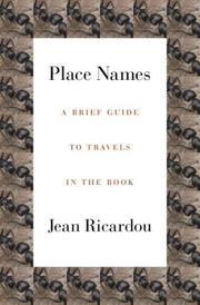 Cover of: Place Names (French Literature) by Jean Ricardou