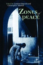Cover of: Zones of Peace by 