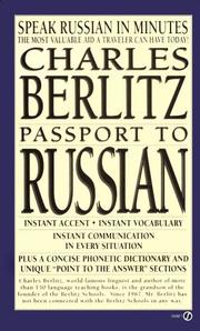 Cover of: Passport to Russian