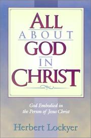 Cover of: All About God in Christ