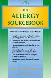 Cover of: The Allergy Sourcebook: Everything You Need to Know