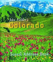 Cover of: John Fielders Colorado Address Book: Summer (Spring)