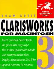 Cover of: ClarisWorks 3 for Macintosh
