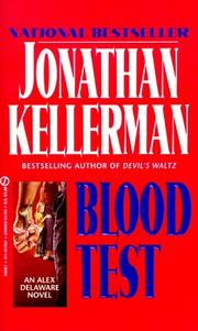 Cover of: Blood Test by Jonathan Kellerman