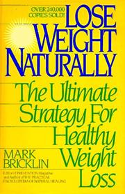 Cover of: Lose Weight Naturally by Mark Bricklin
