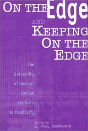 On the Edge and Keeping On the Edge by E. Paul Torrance