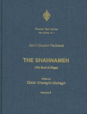 Cover of: The Shahnameh