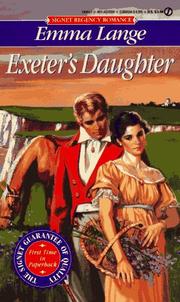 Cover of: Exeter's Daughter by Emma Lange