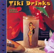 Cover of: Tiki Drinks 2003 Calendar