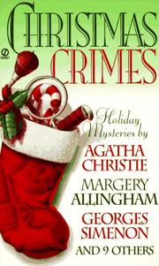 Cover of: Christmas Crimes - Stories From Ellery Queen's Mystery Magazine And Alfred Hitchcock Mystery Magazine