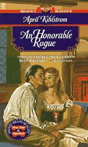Cover of: An Honorable Rogue