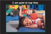 Cover of: I am quiet at nap time.