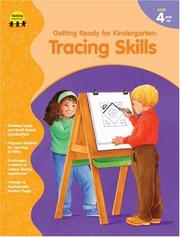Tracing Skills (Getting Ready for Kindergarten) by Barbara Allman